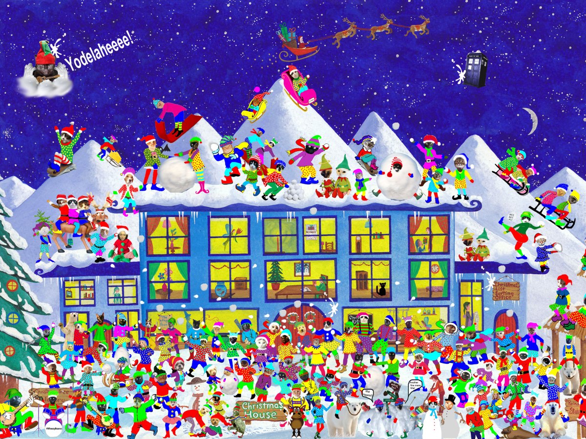Christmas House Snowball Fight – 2015